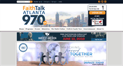 Desktop Screenshot of faithtalk970.com